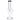 Front view of the 14-inch Zig Zag Straight Tube Water Pipe, showcasing its clear glass construction and simple cylindrical shape.