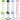 Front view of four 15" Pulsar Recycler Tube Water Pipe - 15"/14mm F/Colors Vary glass tubes in green, black, blue, and pink against a white background.