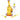 Three-quarter view of the Pulsar Fruit Series Pineapple Express Glow In The Dark Dab Rig Kit - 8" / 14mm F showing a translucent amber pineapple-patterned rig with pineapple-topped accessories on a white background