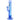 Pulsar Pulsar Transporter Kicked Straight Tube Glass Water Pipe | 14" | 14mm F Blue