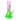 SeshGear SeshGear Diamond Base Beaker Ombre Glass Water Pipe | 7.75" | 14mm F Pink Grass Green