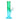 SeshGear SeshGear Twist Ombre Straight Tube Glass Water Pipe | 7.75" | 14mm F Green Blue