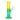 SeshGear SeshGear Twist Ombre Straight Tube Glass Water Pipe | 7.75" | 14mm F Yellow Green