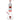 Front view of the Pulsar Love Heart Beat Glycerin Beaker Glass Water Pipe - 14" / 19mm F showing clear glass with red heart accents in the chamber and base.