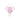 Top-down view of the Pulsar Double Kiss Heart Glass Water Pipe - 11" / 14mm F showing a translucent pink heart-shaped glass bowl against a white background.