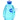 Primate Glass Primate Glass Colored Grenade Bong “Blast Buddy” – 4½″ Blue