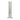 A straight-on view of the Ric Flair Drip Straight Tube Water Pipe, showing its clear glass construction and simple cylindrical form.