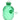 Primate Glass Primate Glass Pineapple Mini Bong “Tropical Sipper” – 4″ Green