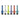 DankStop Bubble Acrylic Water Pipe - 12" / Colors Vary