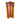 Close-up front view of three amber glass downstems showing rounded top joints and smooth, slightly diffused shafts for the DankStop Color Diffused Downstem - 3.5 in.
