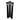 Top-down view of three black DankStop Color Diffused Downstem - 4 in. tubes with grey frosted joints against a white background.