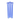 Close-up front view of three pale blue DankStop Clear Diffused Downstem - 3 in. tubes aligned vertically on a white background.