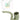 Close-up, angled view of the Matcha ceramic Puffco Proxy Terrapipe – Ceramic Dry Pipe showing its curved spout, rounded bowl, and sandy unglazed base.