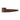 Side view of the Exotic Pipe with Lid, showcasing its dark brown, smooth finish and simple cylindrical form.
