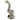 DankStop Rainbow Speckled Glass Bubbler Pipe - 5.5"