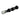DankStop Fritted Fumed Tobacco Taster Glass Pipe - 3.5"