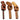 DankStop Marquee Inlaid Wood Spoon Pipe w/ Swivel Lid- 4"/Styles Vary