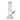 Straight-on view of the Green Flower Phoenix Star 7Mm Tube Bong With Thick Base 12 Inch showing its clear glass tube, chunky round base, and angled green bowl and downstem.