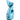 Front view of the Mermaid Pipe, a sculpted, light blue pipe with a flowing, organic shape.