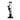 Front view of the Green Flower Phoenix Star New Straight Tube Bong 10 Inches showing a clear straight tube with black accents, angled downstem, and logo on a white background.