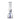 Centered frontal view of the Green Flower Phoenix Star New Design Beaker Bong 10 Inches showing clear glass with blue accents, a flared beaker base and vertical logo.