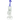 A clear glass Double Cosmos Rig is displayed in a front view, with a minimalist design and visible joint details.