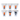 Six triangular blister packs arranged in two rows showing Storz & Bickel Easy Valve Starter Set parts, three with orange valves and three with black, on white background.
