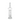 Center-frontal view of the Croia Glass 15" Scientific Glass Bong with Tree Perc & Spiral Cooling | Croia Glass against a white background showing its clear straight tube, spiral inner cooling and tree percolator.