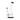 Front view of the Whistler Rig, a clear glass water pipe resting on a black surface.