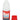 A close-up, angled view of the RezBlock Resin Preventer, a red, textured cap designed to fit onto a glass mouthpiece.