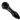 A side view of the Classic Heavy Duty Spoon Pipe, showing the dark-colored bowl and curved shape against a plain white background.