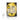 A close-up, angled view of the Honey & Milk Bevel Quartz Banger with a yellow line, showcasing its reflective surface.