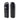 Front view of the black Verge Dry Herb Vaporizer, showcasing its sleek, pen-like design against a plain white background.