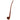 A side view of the Churchwarden Tomahawk Shire Pipe, showcasing its long, curved stem and polished wood finish.
