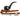 A slightly angled view showcases the Bent Ebony Cherry Wood Shire Pipe resting on a brown, velvet-like surface.