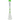 Front view of the 18" The Double Hitter 9mm Beaker, a clear glass water pipe with a classic beaker shape.