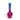 Front view of the Limited Edition Series Water Pipe, showcasing its purple gradient and simple, sleek design against a plain white backdrop.