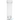 A straight-on view of the 13" Flame Straight Bong, showcasing its clear glass construction and simple cylindrical shape.