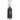 Front view of the Daborizer, a sleek, black handheld vaporizer with a clear glass mouthpiece extending from its top.