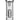 Front view of the Trio Glass Bubbler Attachment, showcasing the clear glass construction and simple cylindrical shape.