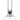 Front view of the Clear Glass Buoy Base Beaker Bong, showcasing its clear glass construction and rounded base design.