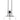 Front view of the Clear Glass Buoy Base Beaker Bong, showcasing its simple, clear glass construction and rounded base.