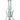 A straight-on view of the Marble Studded Dab Rig With Colored Accents, featuring clear glass and small, decorative studs.