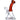 A front view of the 7" Mini Bent Neck Waterpipe, showcasing its curved neck and clear glass construction.