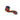 A side view of the Silicone Sherlock Pipe, featuring a curved, colorful design with a visible bowl.