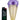 A studio shot of the Single Scoop Ice Cream Spoon Pipe, resembling a melting ice cream cone with a colorful rim and textured glass.