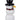 A studio shot of the Snowman Hand Pipe, depicting a white ceramic pipe sculpted to resemble a snowman.