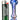 A close-up of the Tron Trail Chillum shows its colorful glass swirl design next to a lighter.
