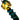 Front view of the Dragon Sphere Spoon Pipe, a black and swirled glass pipe with a rounded bowl.