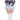 The Ice Cream Cone Bowl Piece is displayed in a close-up, angled shot showcasing its colorful, cone-shaped design.